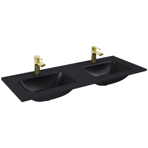 UMYWALKA ELITA SKAPPA 120 DUO, CERAM BLACK MATT