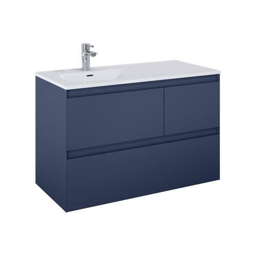 SZAFKA ELITA SPLIT 100 3S L NAVY BLUE MATT