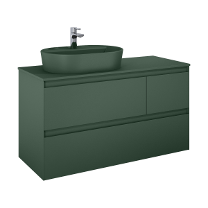 SZAFKA ELITA SPLIT 120 3S L FOREST GREEN MATT