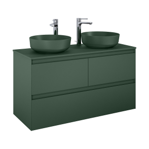 SZAFKA ELITA SPLIT 120 3S FOREST GREEN MATT