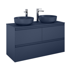 SZAFKA ELITA SPLIT 120 3S NAVY BLUE MATT