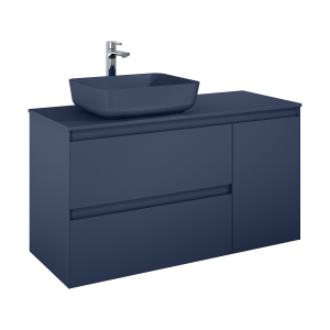 SZAFKA ELITA SPLIT 120 (80 2S L + KOSZ CARGO P) NAVY BLUE MATT