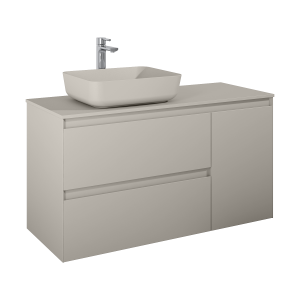 SZAFKA ELITA SPLIT 120 (80 2S L + KOSZ CARGO P) FUME MATT