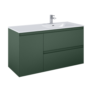 SZAFKA ELITA SPLIT 120 (80 2S P + KOSZ CARGO L) FOREST GREEN MATT