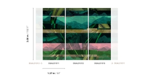 Tapeta dekoracyjna Khroma Wall Designs I Alocasia Night DGALO1012