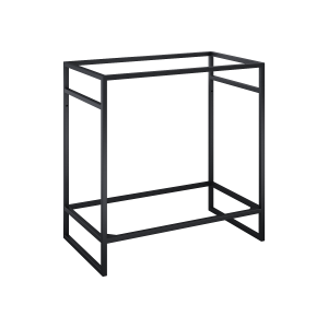STELAŻ ELITA INDUS BLACK MATT DO SZAFKI 80 1S