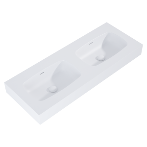 UMYWALKA ELITA DIMPLE 120 DUO ŚCIENNA, MARMUR WHITE MATT