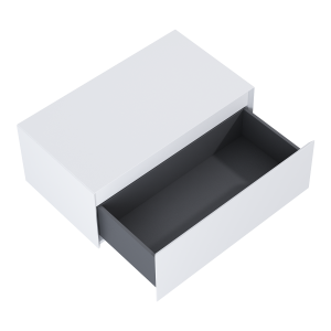 KOMODA ELITA SPLIT SLIM 80 1S WHITE MATT Z BLATEM