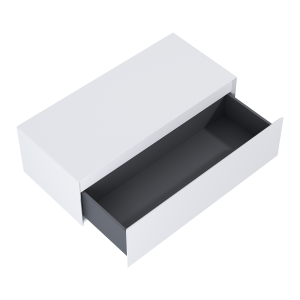 KOMODA ELITA SPLIT SLIM 100 1S WHITE MATT Z BLATEM