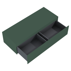 KOMODA ELITA SPLIT SLIM 120 2S FOREST GREEN MATT Z BLATEM