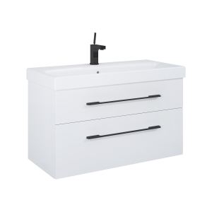 SZAFKA ELITA BARCELONA 100 2S WHITE MATT PDW