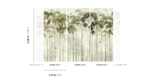 Tapeta dekoracyjna Khroma Wall Designs I Jungle Greenery DGWIL1013