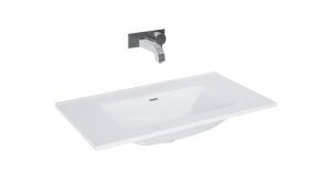 UMYWALKA ELITA SKAPPA 80 BEZ OTWORU, CERAMICZNA WHITE