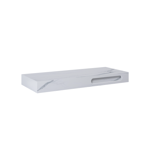 KONSOLA MARMUR ELITA CALACATTA (120/46) GR.120 WHITE MATT