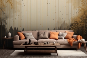 Grafika Reve Minimalisme Pluie MP103