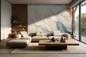 Grafika Reve Minimalisme Plumes MP101