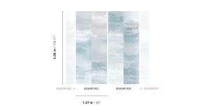 Tapeta dekoracyjna Khroma Wall Designs I Sorano Denim DGSOR1022