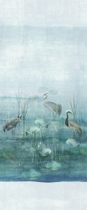 Tapeta dekoracyjna Khroma Wall Designs I Waterside Aqua DGIUM1011