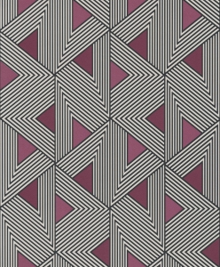 Tapeta dekoracyjna Khroma Wild Ferro Burgundy WIL505
