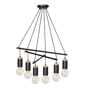 SKANDIA 6 BLACK oprawa oświetleniowa