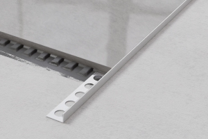 Profile licowe zakończeniowe Lambro J-12-2700-SILVER-BR