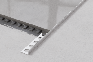 Profile licowe zakończeniowe Lambro J-12-2700-SILVER-MI