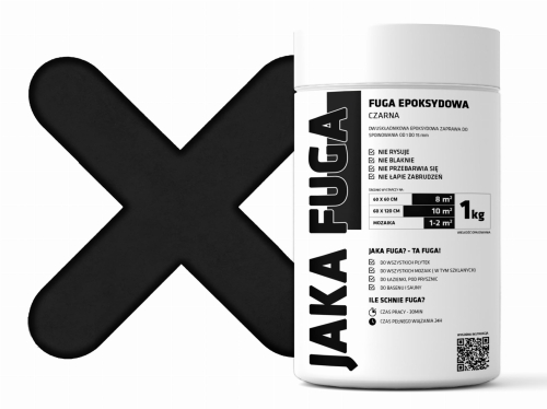 Jaka fuga Czarna 1kg