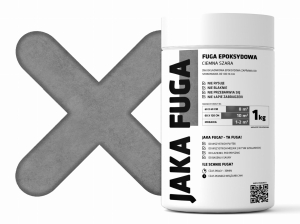 Jaka fuga Ciemna szara 1kg