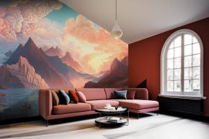 Grafika Reve Montagne et Ciel Fable MF101