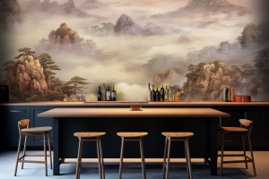 Grafika Reve Montagne et Ciel Huang Shan MH100