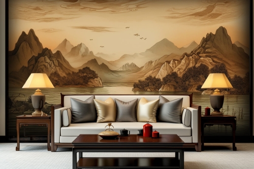 Grafika Reve Montagne et Ciel Java MJ100