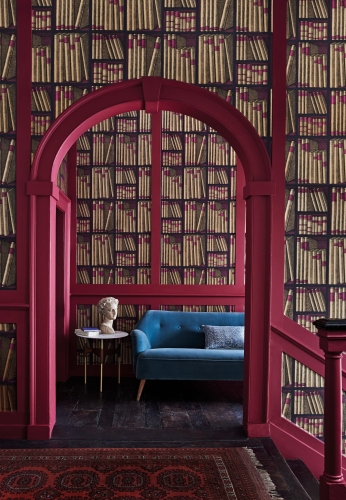 Cole&amp;Son Fornasetti Senza Tempo Ex Libris