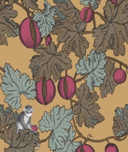 Tapeta dekoracyjna Cole&Son Fornasetti Senza Tempo Frutto Proibito 114/25049