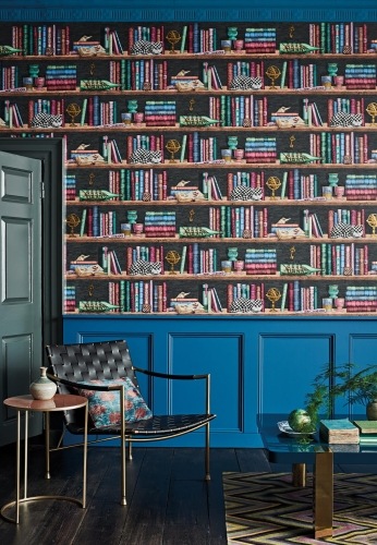 Cole&amp;Son Fornasetti Senza Tempo Libreria 114/13025