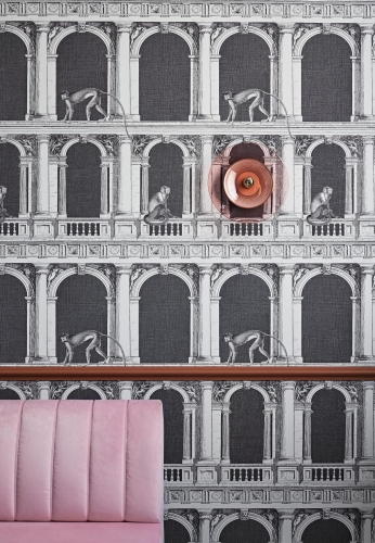 Cole&amp;Son Fornasetti Senza Tempo Procuratie e Scimmie 114/21041