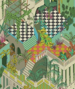 Tapeta dekoracyjna Cole&Son Contemporary Collection Miami 105/4017