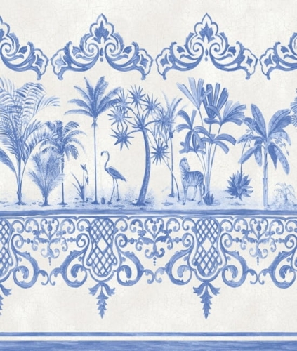 Tapeta dekoracyjna Cole&Son Folie Rousseau Border 99/10042 (border)