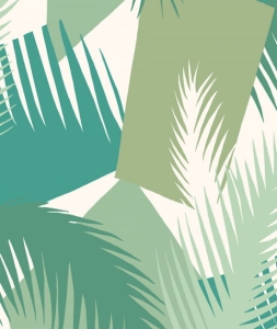 Tapeta dekoracyjna Cole&Son Geometric II Deco Palm 105/8037