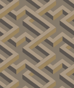Tapeta dekoracyjna Cole&Son Geometric II Luxor 105/1006