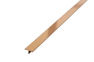 Profil fugowy spoinowy Lambro T-20-2700-COPPER-BR