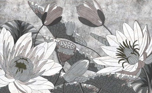 Grafika King Wall Lotus 23.01.12.1.23