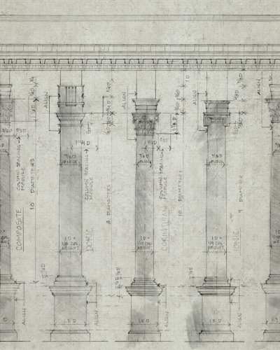 MINDTHEGAP Eclectic Colonnade Sand WP20022