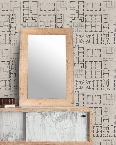 MINDTHEGAP Eclectic Chateau Taupe WP20024