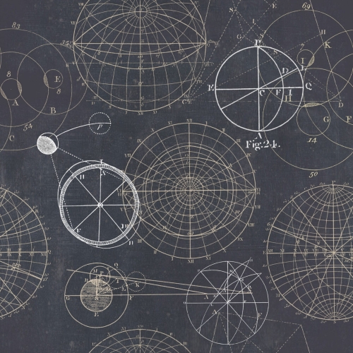 MINDTHEGAP Eclectic Astronomy Blue WP20032
