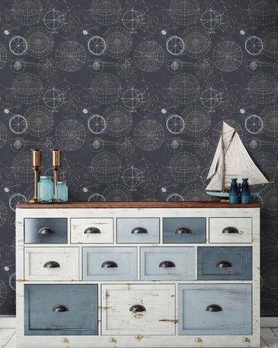 MINDTHEGAP Eclectic Astronomy Blue WP20032
