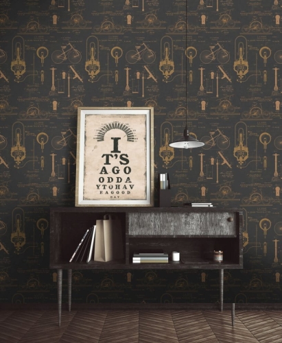 MINDTHEGAP Eclectic Patents Grey WP20048