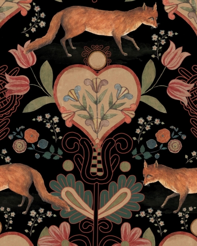 MINDTHEGAP Transylvanian Roots The Vixen Anthracite WP20553