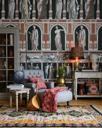 MINDTHEGAP The Home of Eccentric Man Statues Antique WP20422