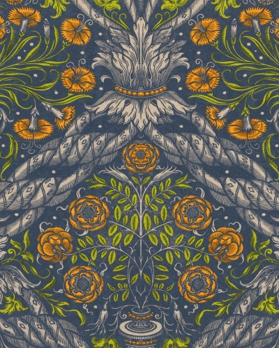 MINDTHEGAP The Transylvanian Floral Ornament WP20453