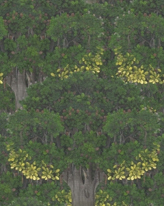 Tapeta MINDTHEGAP The Transylvanian Manor Savage Leaves WP20466